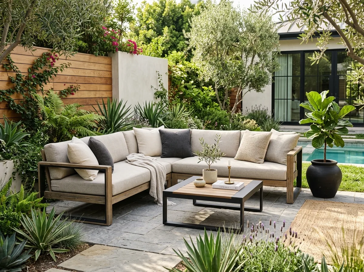 Modern Outdoor Patio Lounge Set
